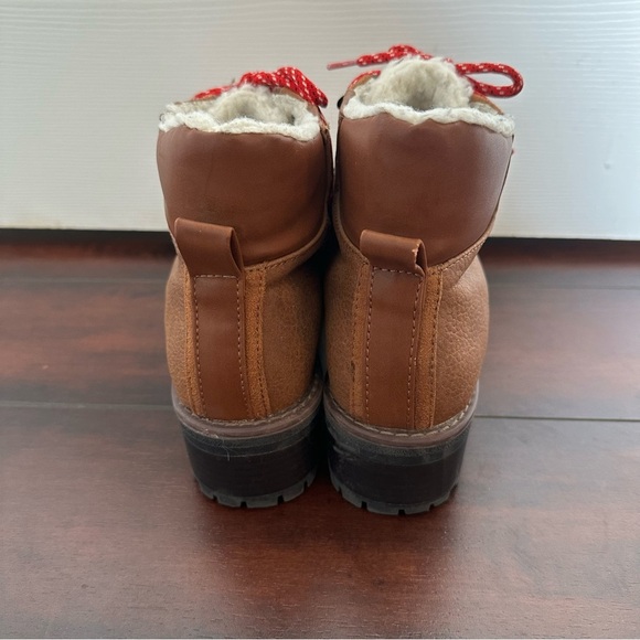 Size 8 Sugar Martie Women's Brown Hiking Boots - Picture 3 of 6